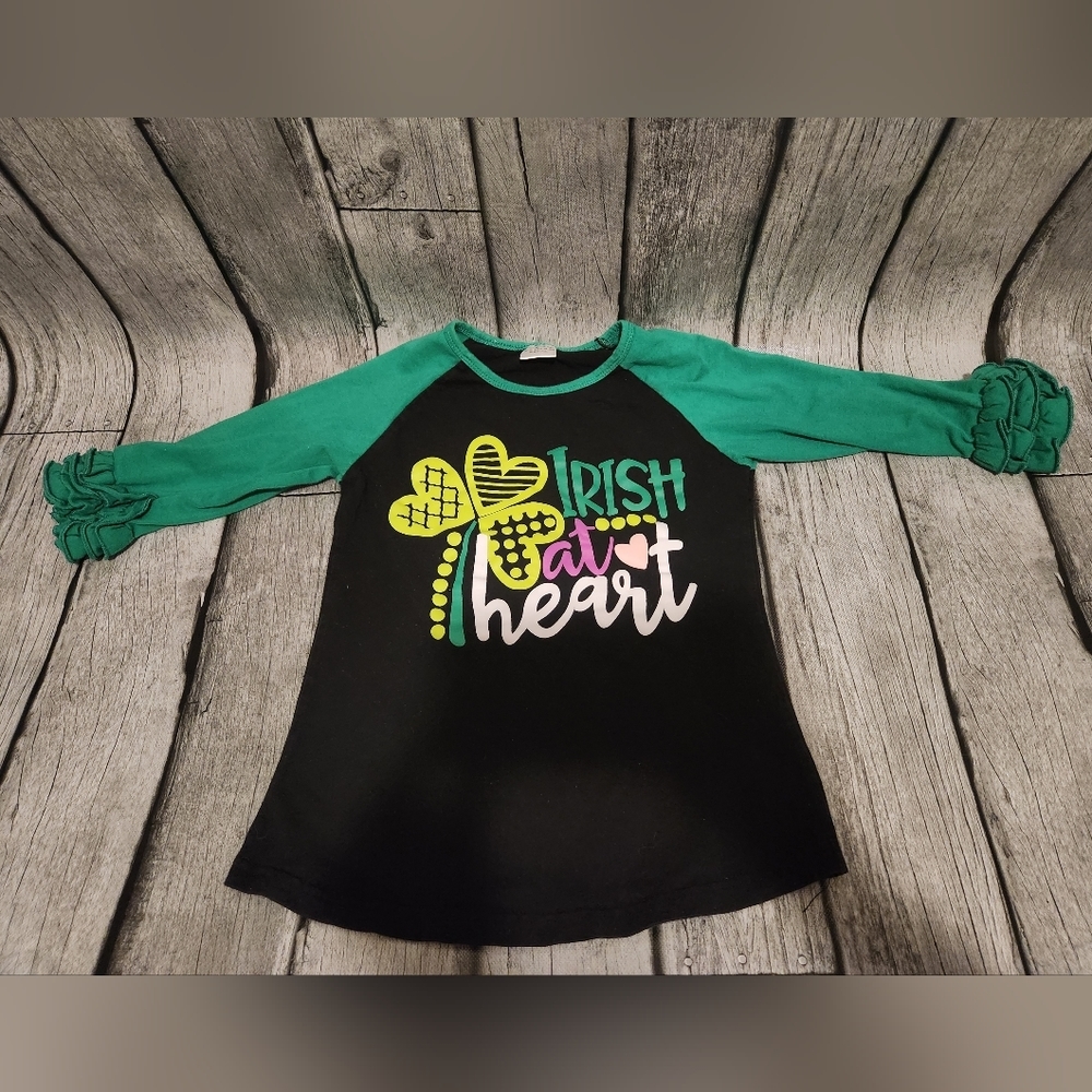 Irish‎ At Heart Kid's St. Patrick's Day Shirt